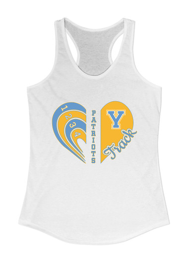 Yorktown Patriots Heart Track Women's Tank Top