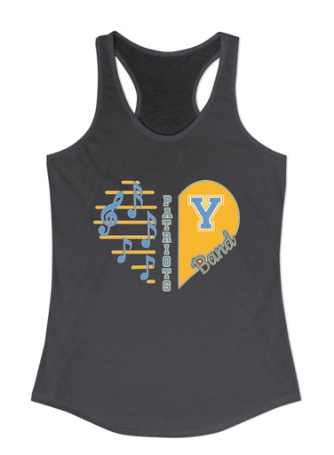 Yorktown Patriots Heart Band Women's Tank Top