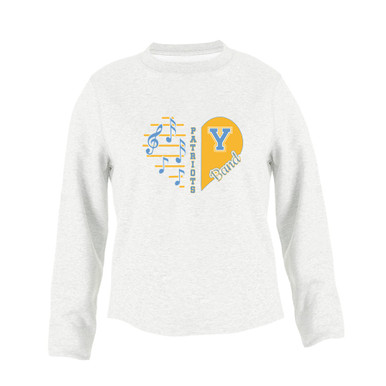 Yorktown Patriots Heart Band Women's Sweatshirt
