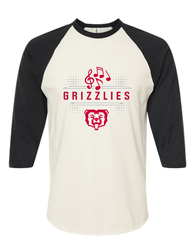 McMinnville Grizzlies Band # 3 Women's Baseball T-Shirt