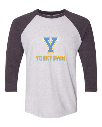 Yorktown Patriots Mascot #2 Women's Baseball T-Shirt