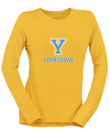 Yorktown Patriots Mascot #2 Women's LS T-Shirt
