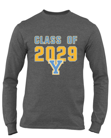 Yorktown Patriots Class of 2029 Men's Premium LS T-Shirt