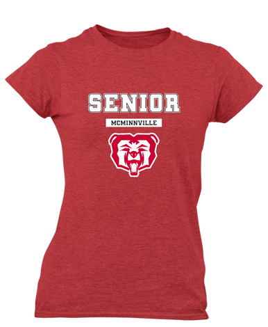 McMinnville Grizzlies Senior #2 Women's Premium SS T-Shirt