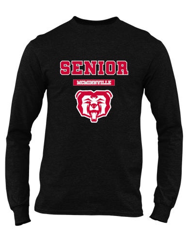 McMinnville Grizzlies Senior #2 Men's LS T-Shirt