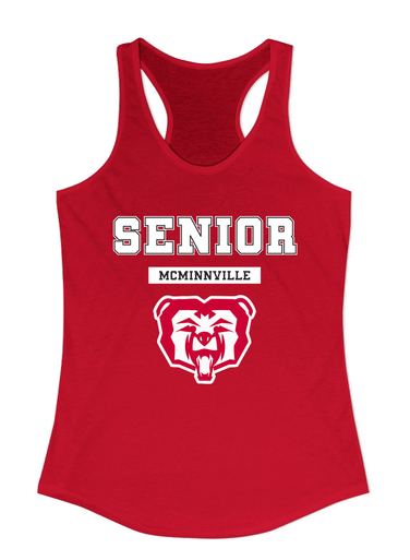 McMinnville Grizzlies Senior #2 Women's Tank Top