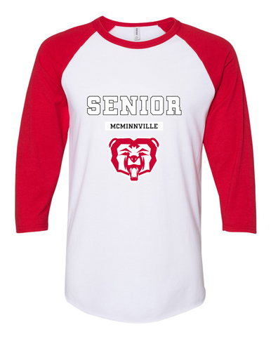 McMinnville Grizzlies Senior #2 Women's Baseball T-Shirt