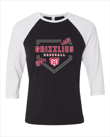 McMinnville Grizzlies Softball #2 Women's Baseball T-Shirt