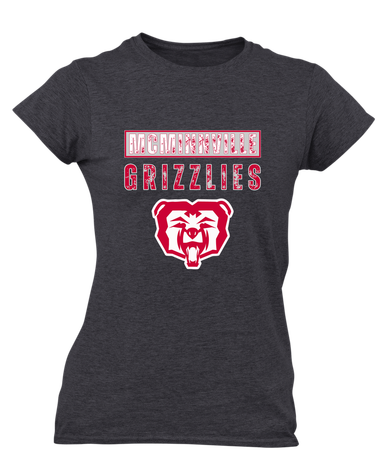 McMinnville Grizzlies Mascot #9 Women's Premium SS T-Shirt