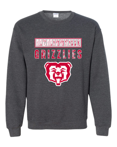 McMinnville Grizzlies Mascot #9 Men's Sweatshirt