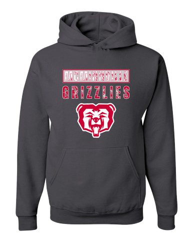 McMinnville Grizzlies Mascot #9 Men's Premium Hoodie