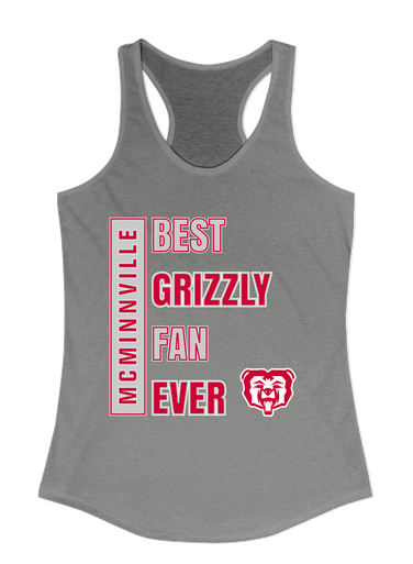 McMinnville Grizzlies Best Grizzly Fan Women's Tank Top