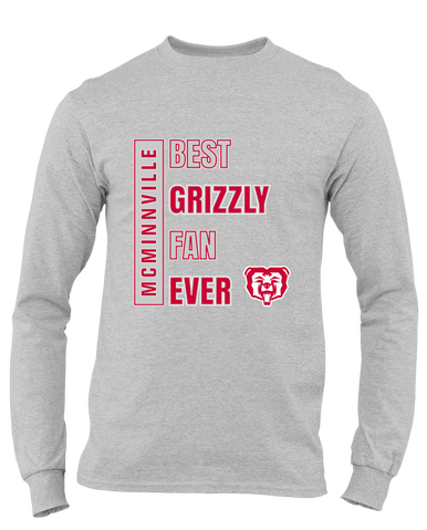 McMinnville Grizzlies Best Grizzly Fan Men's Premium LS T-Shirt