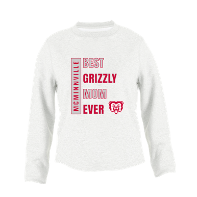 McMinnville Grizzlies Best Grizzly Mom Women's Sweatshirt