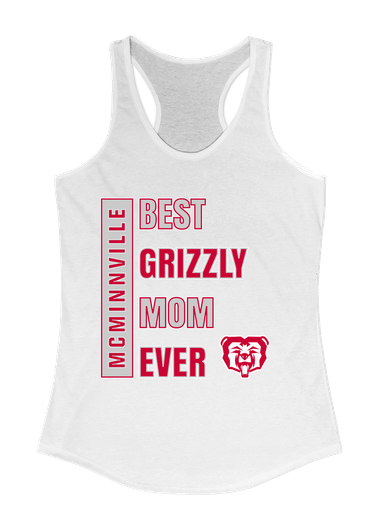 McMinnville Grizzlies Best Grizzly Mom Women's Tank Top