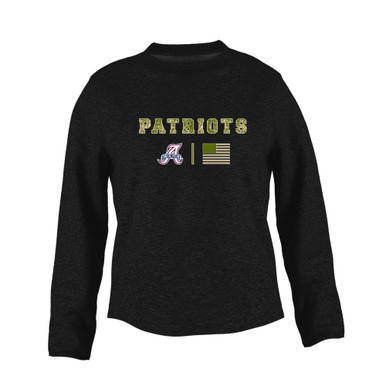 Albemarle Patriots Camo Flag Women's Sweatshirt