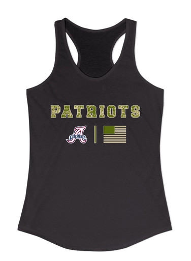 Albemarle Patriots Camo Flag Women's Tank Top