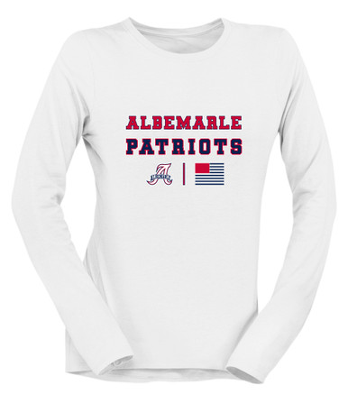 Albemarle Patriots Spirit Flag Women's Premium LS T-Shirt