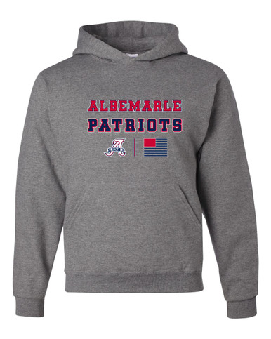 Albemarle Patriots Spirit Flag Men's Premium Hoodie