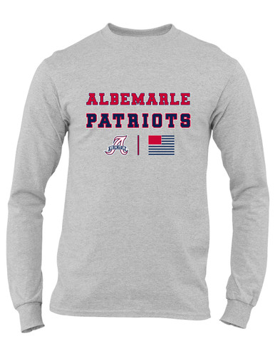 Albemarle Patriots Spirit Flag Men's Premium LS T-Shirt