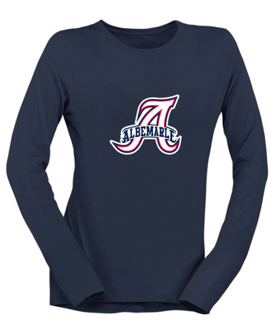 Albemarle Patriots Mascot #1 Women's LS T-Shirt