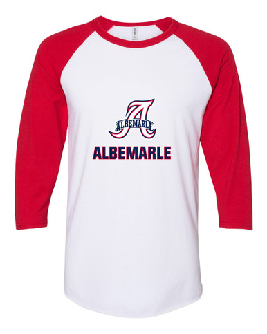 Albemarle Patriots Mascot #2 Women's Baseball T-Shirt