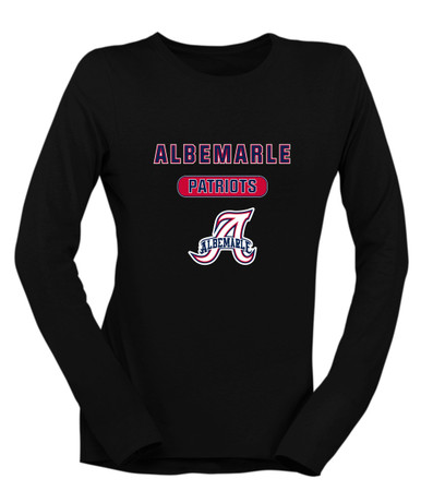 Albemarle Patriots Mascot #3 Women's Premium LS T-Shirt