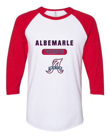 Albemarle Patriots Mascot #3 Men's Baseball T-Shirt