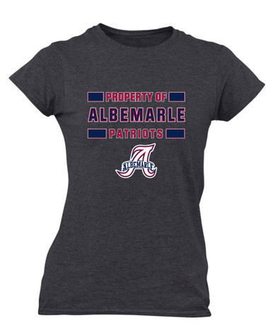 Albemarle Patriots Property Of Women's Premium SS T-Shirt