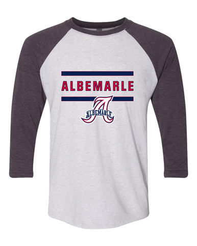 Albemarle Patriots Mascot #4 Men's Baseball T-Shirt