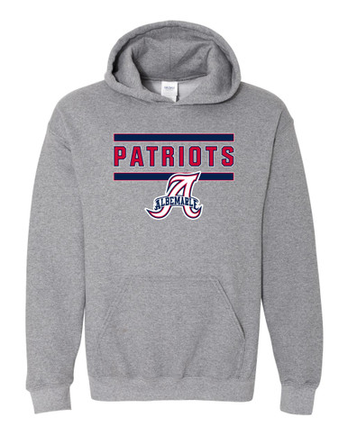 Albemarle Patriots Mascot #5 Men's Hoodie