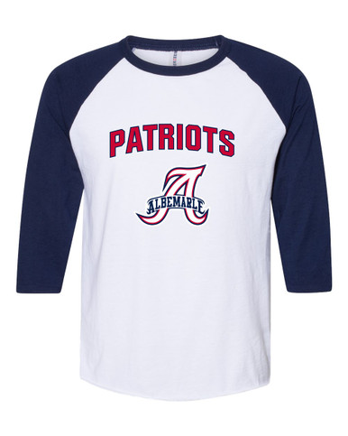Albemarle Patriots Mascot #6 Women's Baseball T-Shirt