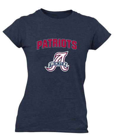 Albemarle Patriots Mascot #6 Women's Premium SS T-Shirt