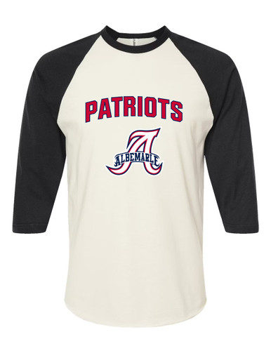 Albemarle Patriots Mascot #6 Men's Baseball T-Shirt