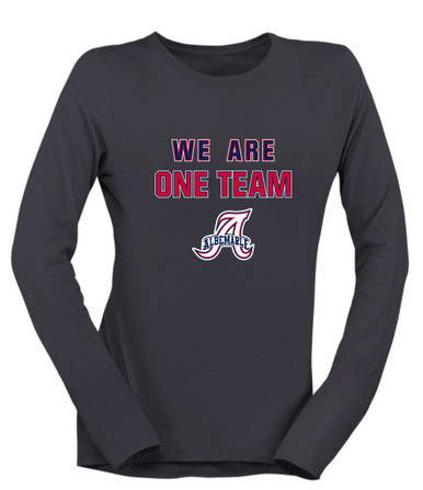 Albemarle Patriots We Are One Team Women's Premium LS T-Shirt
