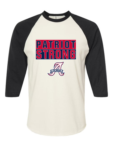 Albemarle Patriots Strong #1 Women's Baseball T-Shirt