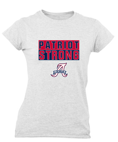 Albemarle Patriots Strong #1 Women's Premium SS T-Shirt