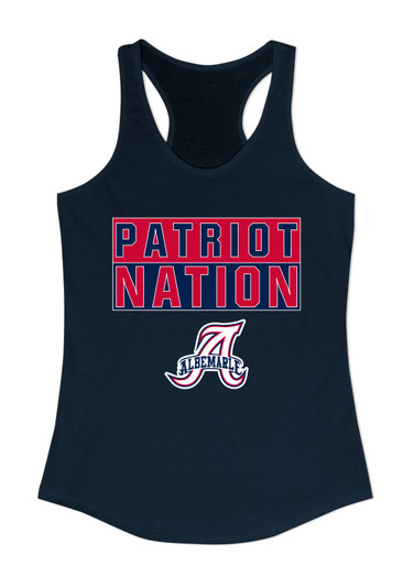 Albemarle Patriots Nation #1 Women's Tank Top