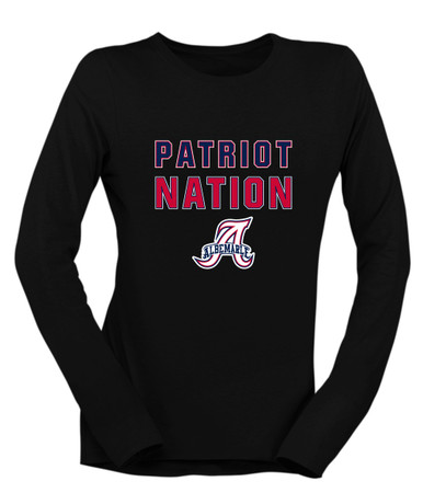 Albemarle Patriots Nation #2 Women's Premium LS T-Shirt