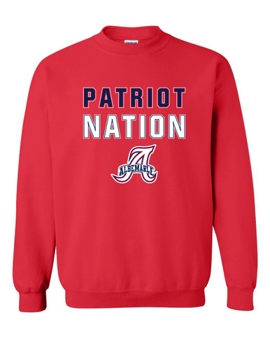 Albemarle Patriots Nation #2 Men's Sweatshirt