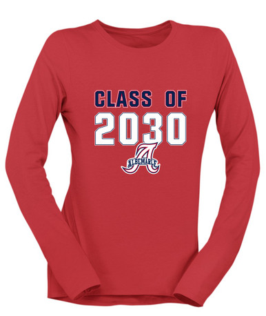 Albemarle Patriots Class of 2030 Women's LS T-Shirt