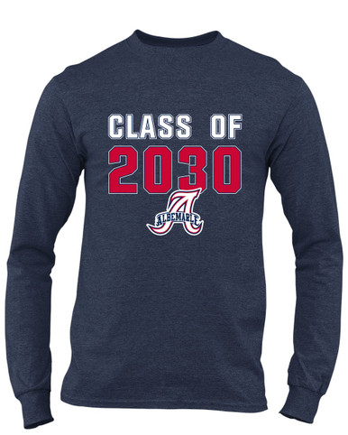 Albemarle Patriots Class of 2030 Men's Premium LS T-Shirt