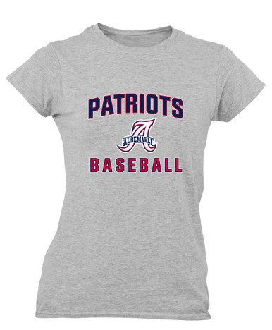 Albemarle Patriots Baseball #1 Women's Premium SS T-Shirt