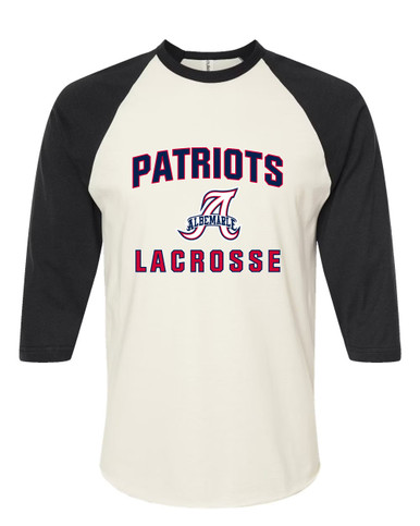 Albemarle Patriots Lacrosse Women's Baseball T-Shirt