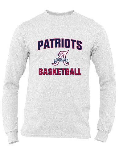 Albemarle Patriots Basketball #1 Men's LS T-Shirt