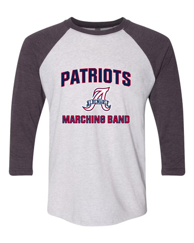 Albemarle Patriots Marching Band Women's Baseball T-Shirt
