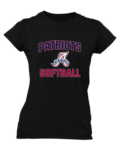 Albemarle Patriots Softball #1 Women's Premium SS T-Shirt