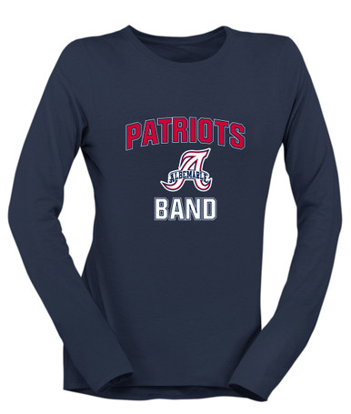 Albemarle Patriots Band # 1 Women's LS T-Shirt