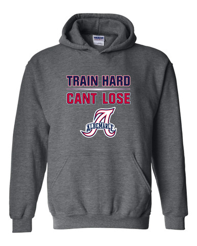 Albemarle Patriots Train Hard, Can't Lose Men's Hoodie