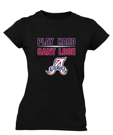 Albemarle Patriots Play Hard, Can't Lose Women's Premium SS T-Shirt